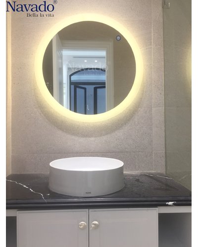 Gương thiết bị vệ sinh phòng tắm led 70cm