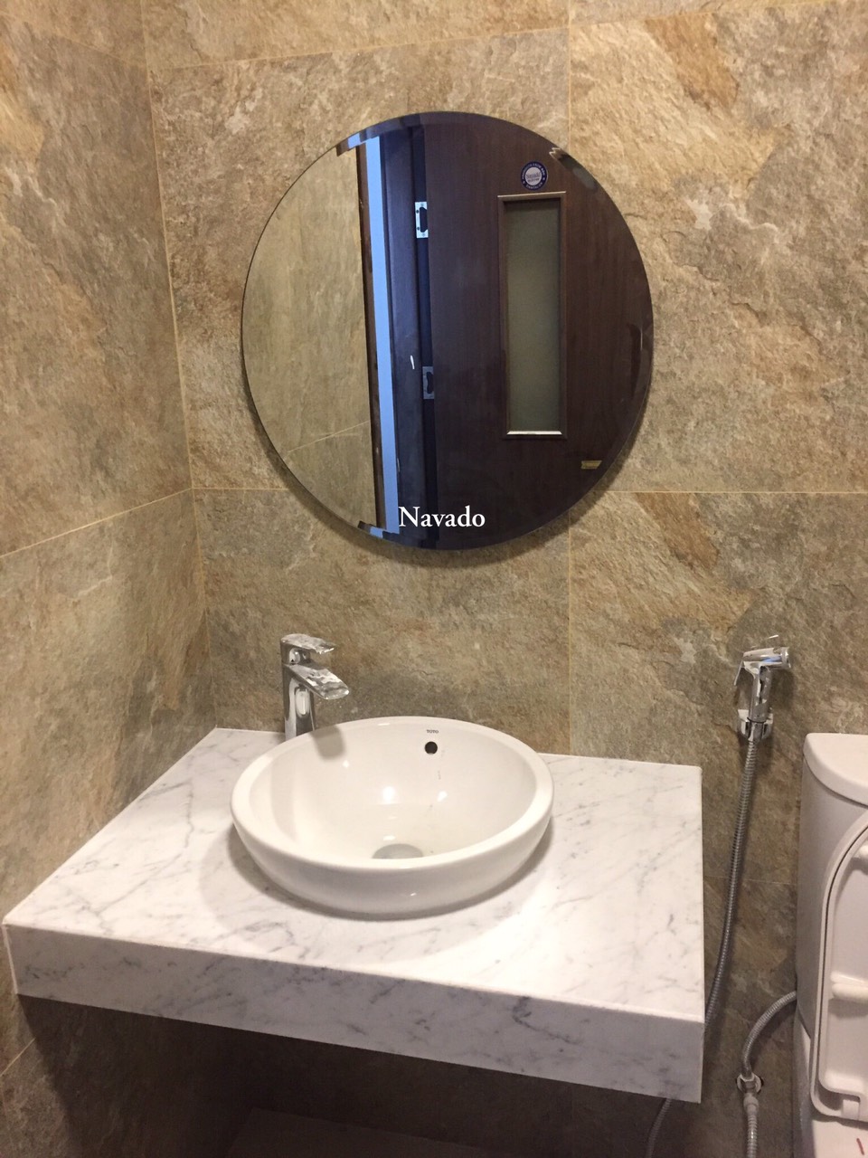 Bán gương tròn treo tuòng phòng tắm 60cm