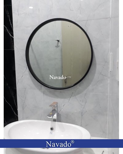 Sản xuất gương tròn phòng tắm tròn 60cm