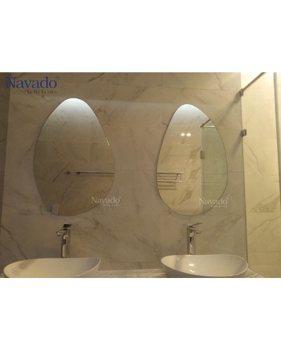 Gương giọt nước cho phòng tắm cao cấp (109C)