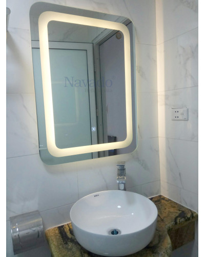 Sản xuất gương đèn led phòng tắm 60 x 90cm
