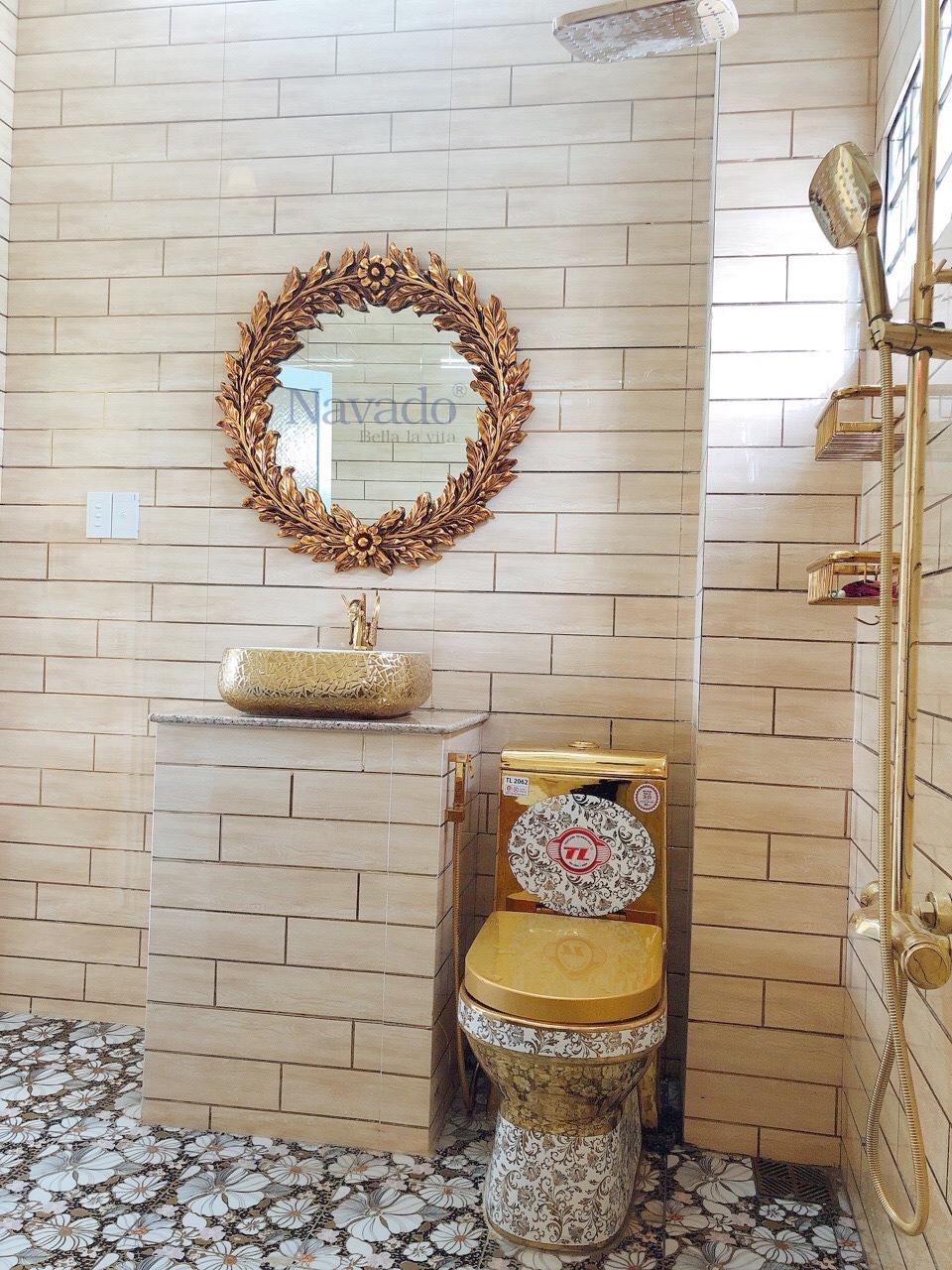 sản xuất gương tân cổ điển phòng tắm cap cấp Hồ Chí Minh