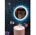 gương phòng tắm tròn hắt sáng
