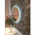 Gương trơn đèn cho phòng tắm phun cát trong 60cm