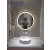 Gương trơn đèn cho phòng tắm phun cát trong 60cm