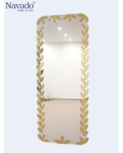 Gương toàn thân AMazon vàng 60*160cm