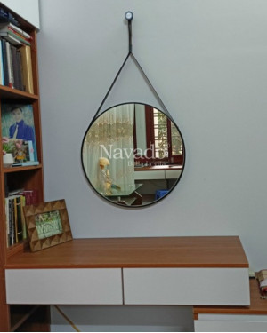 Gương trang điểm dây da NAV 909A4