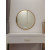 Gương trang điểm inox mạ vàng NAV 3008D IN
