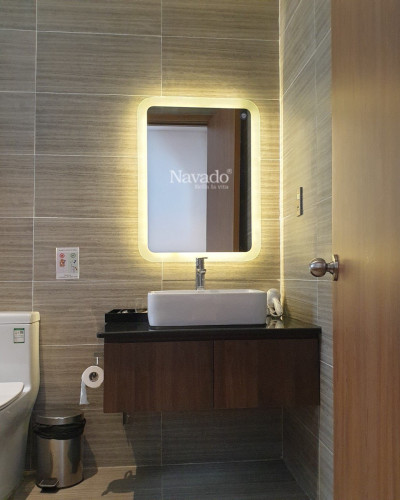 Gương phòng tắm đèn led HCN NAV 1012B