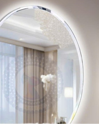 Gương phòng tắm oval đèn led NAV 1014D