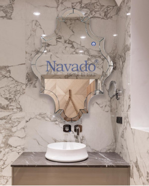Gương phòng tắm khách sạn Curva Art NAV 2113 NT