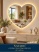 Gương trái tim đèn LED NAVADO 60 x 60 cm